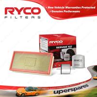 Ryco Oil Air Fuel Filter Service Kit for Ford Transit VG 01/1996-11/2000