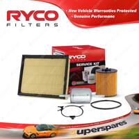 Ryco Oil Air Fuel Filter Service Kit for Holden Astra TS II 09/1999-2001