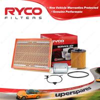 Ryco Oil Air Fuel Filter Service Kit for Holden Vectra ZC Z32SE 03/2003-2005