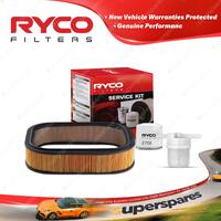 Ryco Oil Air Fuel Filter Service Kit for Honda Acty VD 10/1982-1986