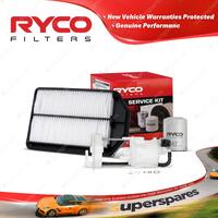 Ryco Oil Air Fuel Filter Service Kit for Honda Crv RE 02/2007-09/2012