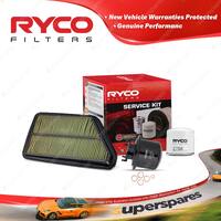 Ryco Oil Air Fuel Filter Service Kit for Honda Integra 2nd Gen 06/1989-1992