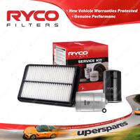 Ryco Oil Air Fuel Filter Service Kit for Hyundai Grandeur TG 11/2008-On