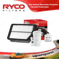 Ryco Oil Air Fuel Filter Service Kit for Hyundai I40 VF G4NC 09/2011-On