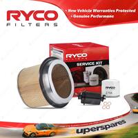 Ryco Oil Air Fuel Filter Service Kit for Hyundai S Coupe 1N G4EKM 1990-10/1994