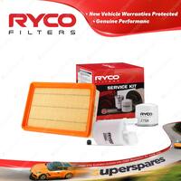 Ryco Oil Air Fuel Filter Service Kit for Hyundai Tiburon GK 02/2002-2007