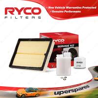 Ryco Oil Air Fuel Filter Service Kit for Kia Rondo UN 04/2008-05/2013