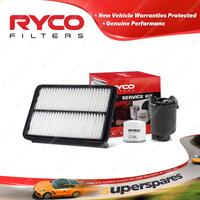 Ryco Oil Air Fuel Filter Service Kit for Kia Sportage KM 04/2005-08/2009