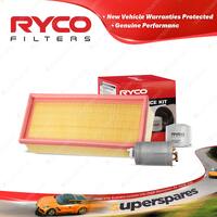 Ryco Oil Air Fuel Filter Service Kit for Landrover Freelander L314 02/1998-2000