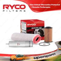 Ryco Oil Air Fuel Filter Service Kit for Landrover Freelander L314 05/2002-2007