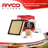 Ryco Oil Air Fuel Filter Service Kit for Lexus Rx350 GGL15R 02/2009-2015