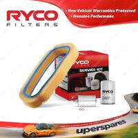 Ryco Oil Air Fuel Filter Service Kit for Mercedes Benz 190E W201 10/1992-01/1994