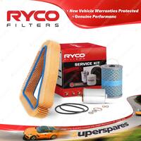 Ryco Oil Air Fuel Filter Service Kit for Mercedes Benz 450Se W116 1974-1981