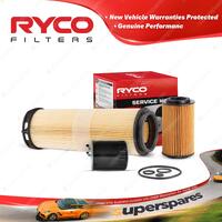 Ryco Oil Air Fuel Filter Service Kit for Mercedes Benz C220D W203 03/2001-2003