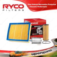 Ryco Oil Air Fuel Filter Service Kit for Mercedes Benz C280 W202 02/1994-1997