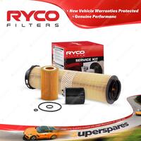 Ryco Oil Air Fuel Filter Service Kit for Mercedes Benz E270D W211 CDi 2002-2005