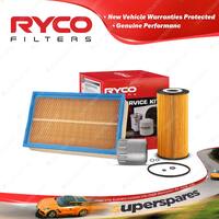 Ryco Oil Air Fuel Filter Service Kit for Mercedes Benz E300D W210 07/1997-1999