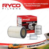 Ryco Oil Air Fuel Filter Service Kit for Nissan Urvan E24 Z24S 02/1987-1993