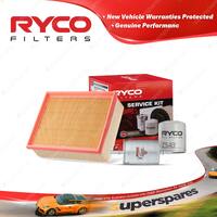 Ryco Oil Air Fuel Filter Service Kit for Peugeot 206 XR 1999-2007