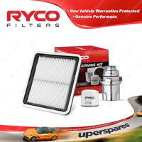 Ryco Oil Air Fuel Filter Service Kit for Subaru Outback BH 10/2002-08/2003