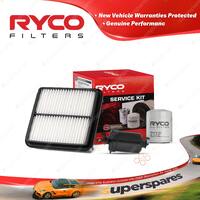 Ryco Oil Air Fuel Filter Service Kit for Suzuki Vitara SV620 LWB 04/1995-09/1999