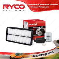 Ryco Oil Air Fuel Filter Service Kit for Toyota Camry VZV20 I-II 06/1988-1993