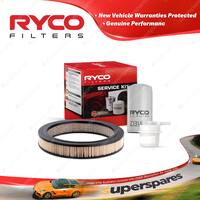 Ryco Oil Air Fuel Filter Service Kit for Toyota Celica RA60 11/1981-1983