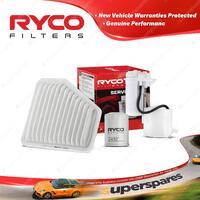 Ryco Oil Air Fuel Filter Service Kit for Toyota Tarago ACR50R 03/2006-2008