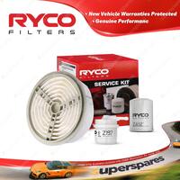 Ryco Oil Air Fuel Filter Service Kit for Toyota Townace YR39 04/1992-1996