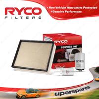 Ryco Oil Air Fuel Filter Service Kit for Volkswagen Amarok 2H 300 TSI 2012-2015