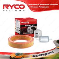 Ryco Oil Air Fuel Filter Service Kit for Volkswagen Polo 6N 10/1996-2000