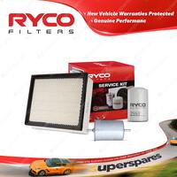 Ryco Oil Air Fuel Filter Service Kit for Volkswagen Transporter T4 01/1993-2010