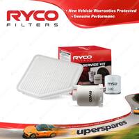 Ryco Oil Air Fuel Filter Service Kit for Toyota Soarer UZZ40 V8 4.3L Petrol