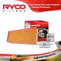 Ryco Oil Air Fuel Filter Service Kit for Peugeot 306 N5 4cyl 1.8L 2L Petrol