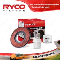 Ryco Oil Air Fuel Filter Service Kit for Mazda 323 BF Protege BG 4cyl 1.6L