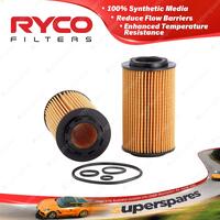 Ryco Oil Filter for BMW X6 E71 6cyl 3.0 Turbo Diesel M57TU2D30 04/2008-2010