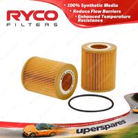 Ryco Oil Filter for Jaguar F-PACE X761 Twin XF X250 XJ X351 XJ XJR X351