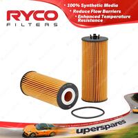 Ryco Oil Filter for Mercedes Benz GLA45 X156 GLE500 ML63 W166 S63 W221 SL63 AMG