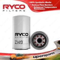 Ryco Oil Filter for Land Rover 110 3.5L Diesel 4Cyl 01/1982-12/1993