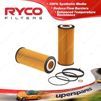 Ryco Oil Filter for BMW 120d E87 320d E46 E90 4CYL 2.0 Turbo Diesel