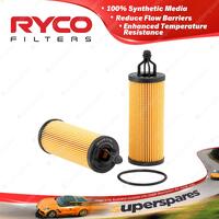 Ryco Oil Filter for Dodge JOURNEY JC V6 3.6 Petrol Pentastar 07/13-On