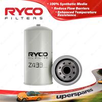 1pc Ryco Oil Filter Z433 Premium Quality Brand New Genuine Performance