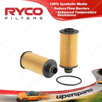 Ryco Oil Filter for Alfa Romeo Stelvio 949 2.2 D Q4 949.AXB2A 4Cyl AWD Diesel