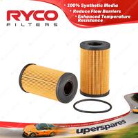 Ryco Oil Filter for Jaguar F-Pace X761 2.0 TD4 XF II X260 2.0 D 204DTD 2015-On