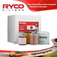 Ryco 4WD Filter Service Kit for Isuzu F Series with 4HK1 07/2016-On