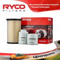 Ryco 4WD Filter Service Kit for Nissan Navara D22 YD2500DT 01/08-10/15