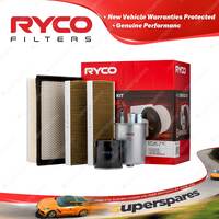 Ryco Filter Service Kit for Nissan Navara D40 Series V9X Engine 01/2011-10/2015