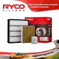 Ryco Filter Service Kit for Toyota Landcruiser UZJ200R 2UZFE 4.7L V8 11/07-04/12