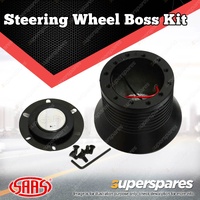 SAAS Flat Spoked Steering Wheels Boss Kit for Mitsubishi Lancer CC 92-95