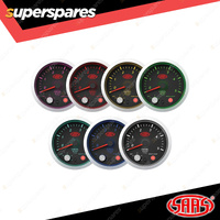 SAAS Tachometer Diesel 0-5K RPM Shiftlight 80mm Black Street Series